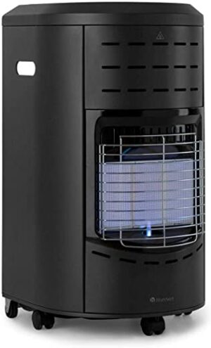 blumfeldt Andora Gasheizofen – drei Heizstufen 1,6/2,6/4,2 kW, bis 11 kg Gasflaschen, Heizfläche: bis 84 m², inkl. Schlauch und Druckminderer,…