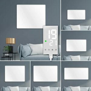 BRAST Infrarotheizung mit LED-Steckdosen-Thermostat | 300-1200 Watt | 10 Jahre Garantie & TÜV | Überhitzungsschutz | hohe Wärmeeffizienz durch…