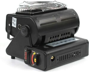 Camping Heizung Keramik Gasheizung Zeltheizung Gasheizer Tragbar Heizgerät 1300W 28x 18x 26cm für Zelten Wohnwagen Camping
