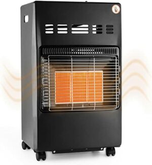 DURAMAXX Kamtschatka – Gasheizofen, Gas Heizstrahler, Gasheizgerät, Gasheizer, Infrarot Keramikbrenner, Gasheizer Keramik, 1500-4100 Watt…