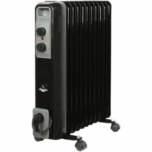 El Fuego Mobiler Elektro-Ölradiator 11 Rippen Schwarz kaufen bei OBI