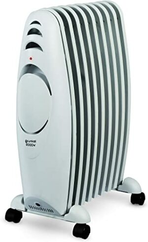Grunkel Oil radiator, white, 2000 W