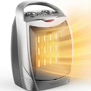 Keramik Heizlüfter, Energiesparend Heizungslüfter Elektroheizung Heizung Heizgeräte mit Überhitzungsschutz Klein Elektrisch Heitz Lüfter 3 Modi…