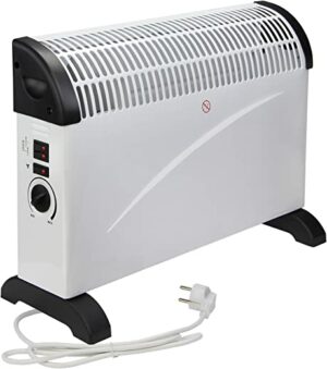 Montafox Konvektor Mobile Leise Elektroheizung 2000 Watt 3 Heizungsmodi Elektrischer Heizkörper Räume bis 30m² Energiesparend Ventilator Thermostat…