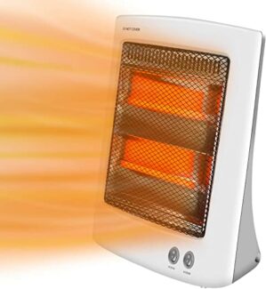 SONBION Infrarot Standheizstrahler, Heizer Heizstrahler Halogen Heizung Beheizung Infrarotheizer 2 Heizstufen mit Überhitzung Kippschutz…