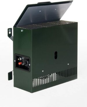 Stand Wand Heizung Gewächshausheizung 2 KW Grün Gasheizung Gasstrahler