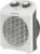 Clatronic HL 3761 Heizlüfter,mobiler & kompakter Heizlüfter, 2 Heizstufen (1000/2000 W), Kaltstufe (Ventilator), stabiler Tragegriff, weiß