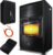KESSER® 4200 Watt Keramik Gasheizer inkl. Gasdruckregler Gasschlauch + Schutzhülle – Gasheizofen, Heizstrahler Gasheizgerät, Infrarot…