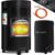 KESSER® Gasheizer Keramik 4200 Watt Gas Heizstrahler inkl. Gasdruckregler Gasschlauch – Gasheizofen inkl. Schutzhülle Gasheizgerät, Infrarot…